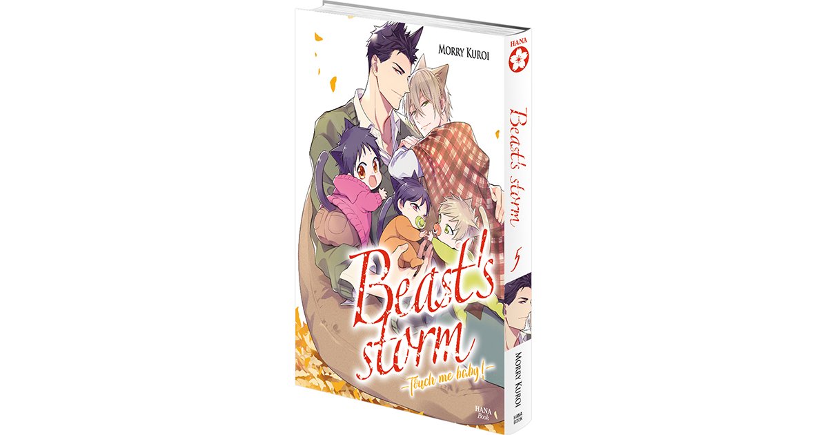 Beast S Storm Tome Livre Manga Yaoi Hana Book Morry Kuroi