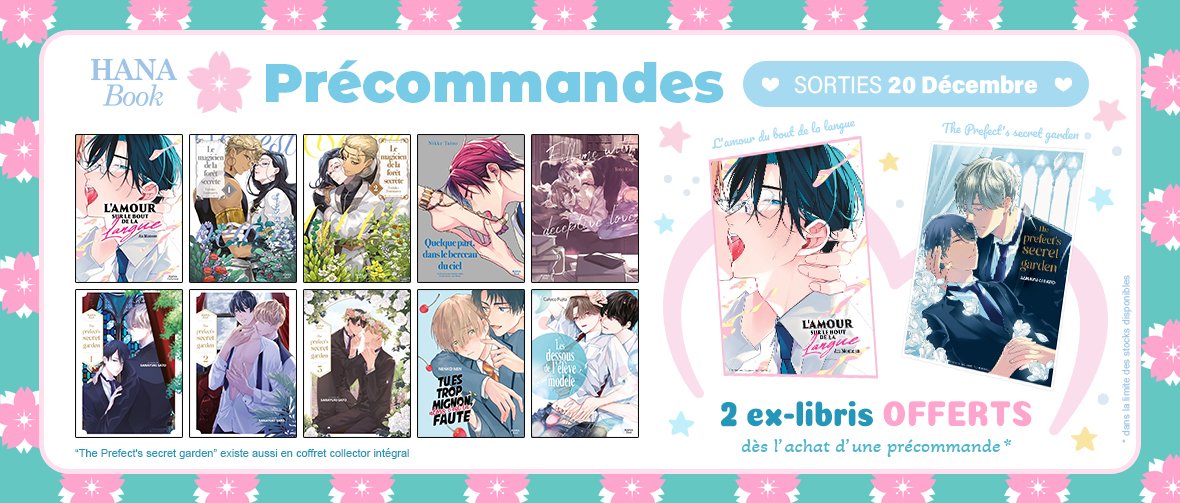 Offre Précommande Hana : 2 ex-libris OFFERTS