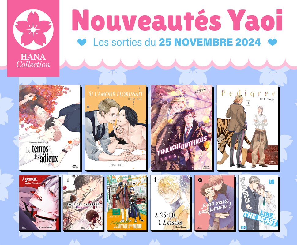 10 nouveaux Hana Collection disponibles