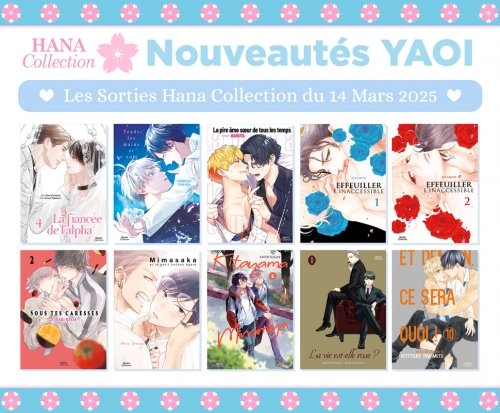 10 nouveaux mangas yaoi disponibles