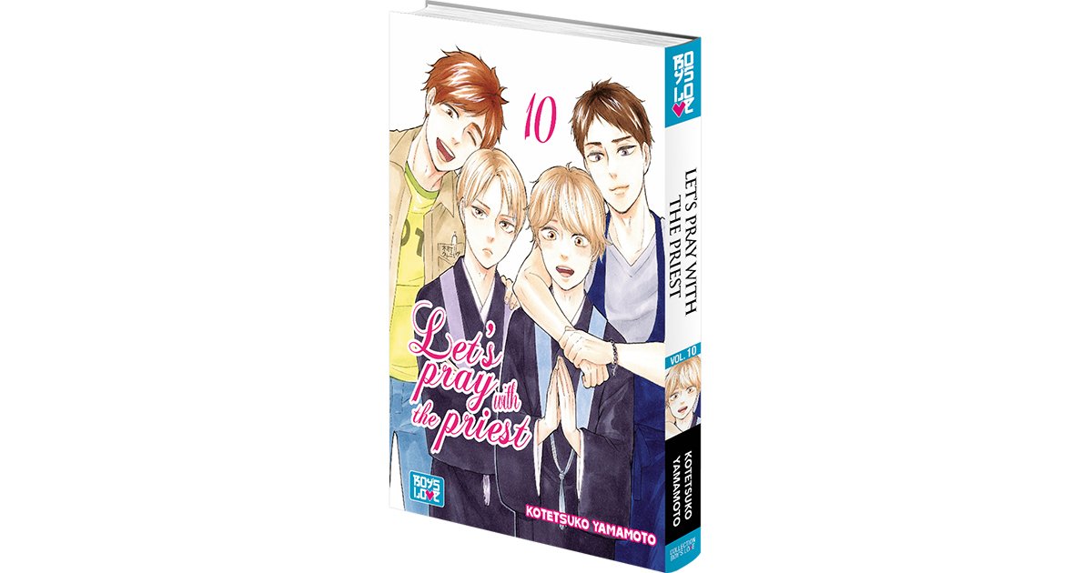 Let's pray with the priest - Tome 10 - Livre (Manga) - Yaoi - Kotetsuko ...