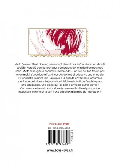 IMAGE 2 : The Prefect's secret garden - Tome 01 - Livre (Manga) - Yaoi - Hana Book