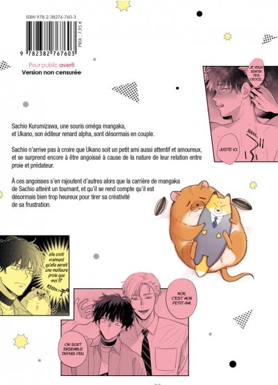 IMAGE 2 : La souris et le renard - Tome 02 - Livre (Manga) - Yaoi - Hana Book