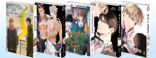 Pack Hana Collection - Partie 71 - 5 Mangas (Livres) - Yaoi