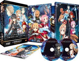 Sword Art Online - Arc 1 (SAO) - Coffret DVD + Livret - Edition Gold - VOSTFR/VF